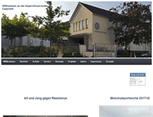Tablet Screenshot of kopernikusschule.de